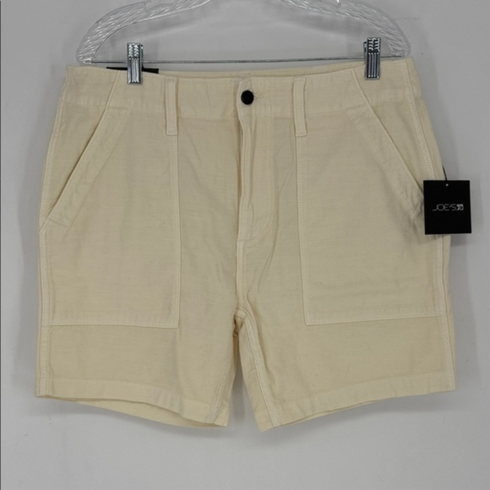 NWT Joes Jeans CHALK Cotton Fatigue Shorts Mens Size 34